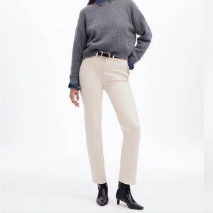 Madewell Women's Straight Leg Jeans in Cream